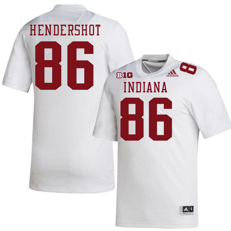 #86 Peyton Hendershot Indiana Hoosiers Football Jeresys College Apparels,Uniforms Stitched-White